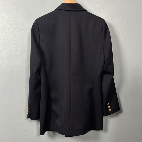 Marks & Spencer Dark Navy 100% Wool Single Breasted Blazer EUR 38 petite fit - Picture 15 of 16